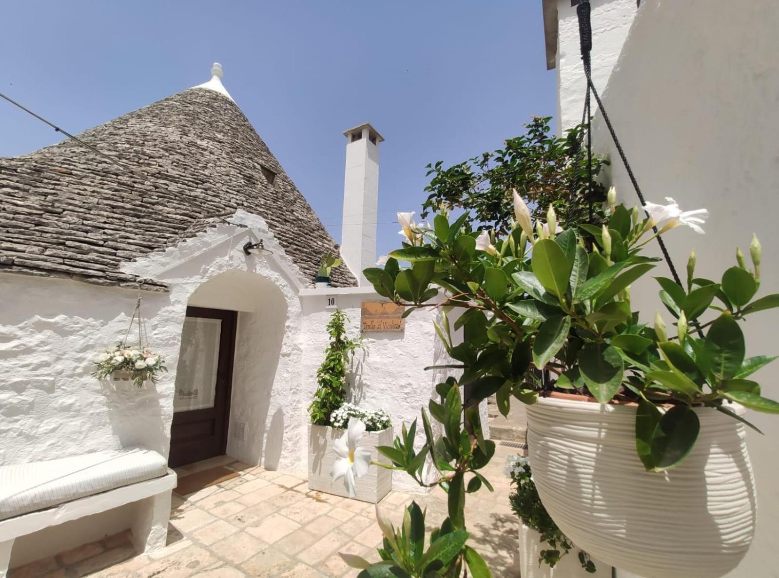 Вилла Trullo Al Vicoletto Al Civico 10, Civico 8, Civico 7 Альберобелло Экстерьер фото